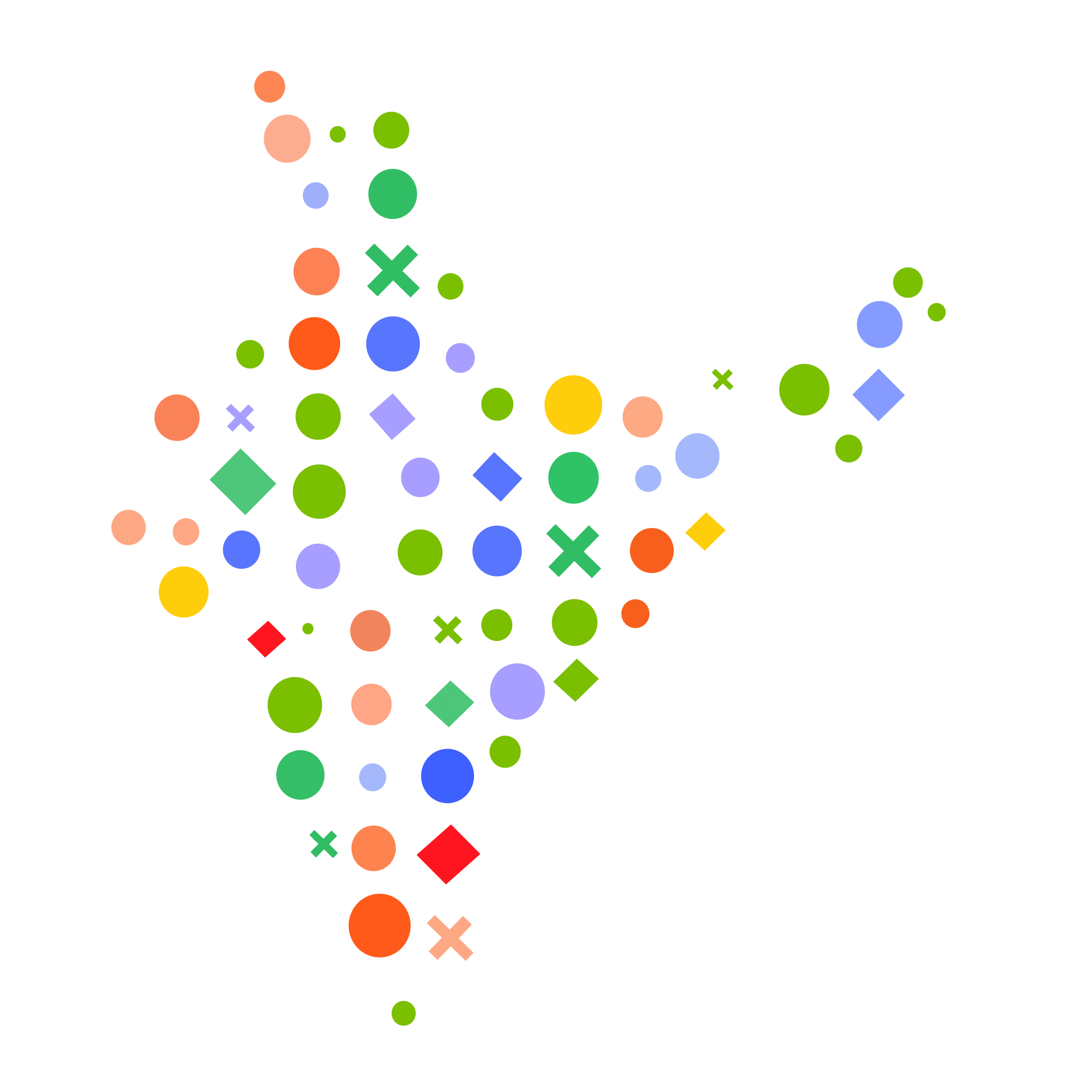 branches world map